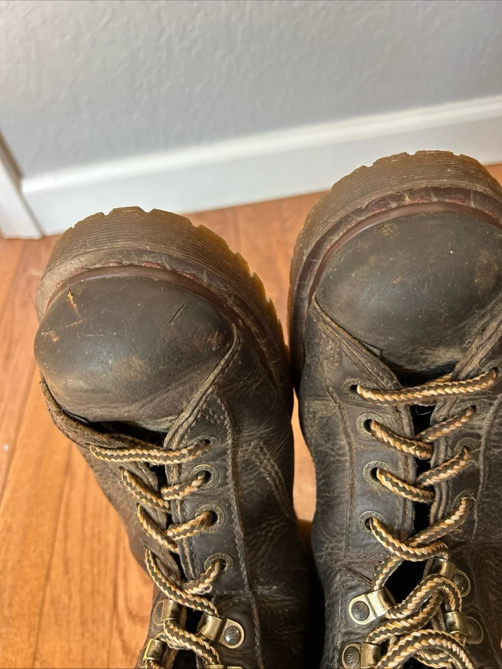 Dr. Martens Air Wair Work Boots Ankle Men’s Size 10 Brown